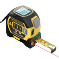 3-in-1 Laser Rangefinder with 5M Tape Measure & LCD Display – Digital Measuring Tool (40M / 60M Options)